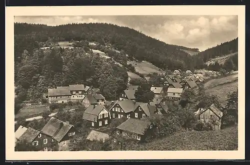 AK Giesshübel /Thür. Wald, Teilansicht