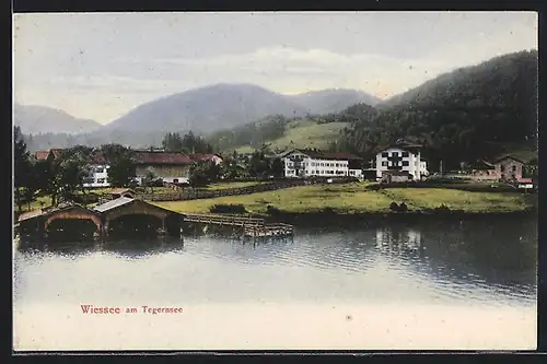 AK Wiessee, Bootshäuser am Tegernsee