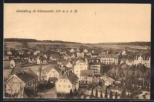 AK Schoemberg im Schwarzwald, Teilansicht
