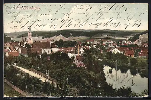 AK Mergelstetten, Ortsansicht