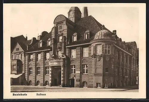 AK Buxtehude, Rathaus mit Sparkasse