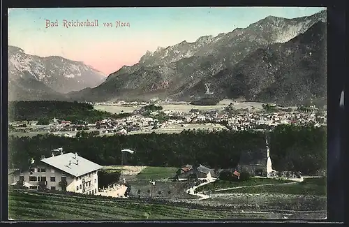 AK Bad Reichenhall, Teilansicht von Norden