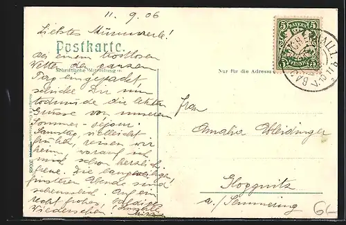 AK Bad Reichenhall, Teilansicht von Norden