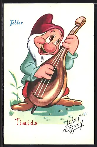 AK Zwerg Timide aus Walt Disneys Schneewittchen