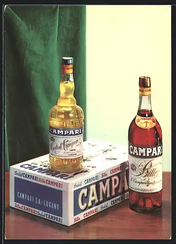 AK Likör Campari, Reklame