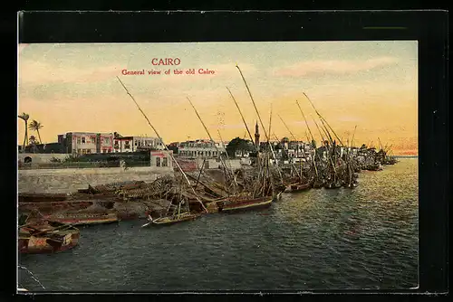 AK Caire, Vue générale de Vieux Caire