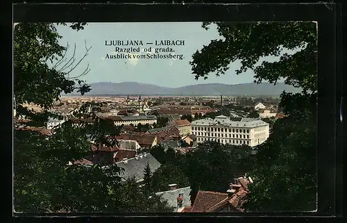 AK Laibach, Ausblick vom Schlossberg