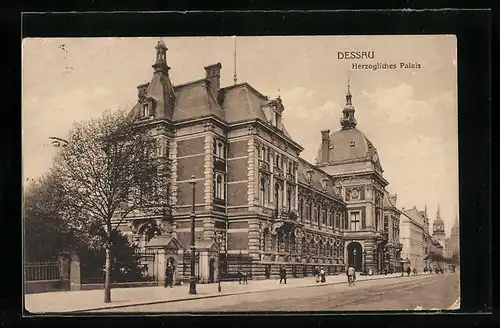 AK Dessau, Sicht auf Herzogliches Palais