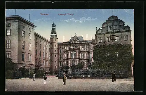 AK Dessau, Herzogliches Schloss