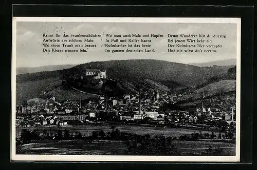 AK Kulmbach, Teilansicht mit Fabriken