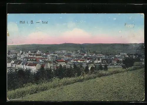 AK Hof i. B., Totalansicht