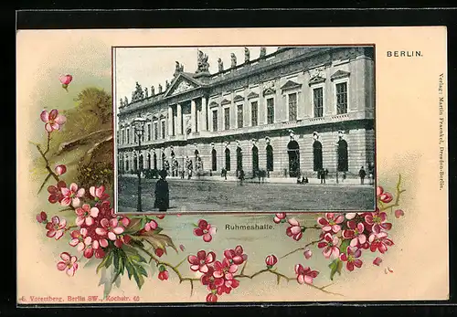 AK Berlin, Ruhmeshalle, Passepartout