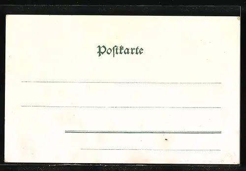 AK Berlin, Ruhmeshalle, Passepartout