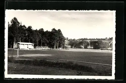 Foto-AK Haslach i. K., Sportplatz