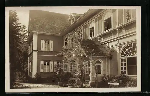 AK Obersasbach, Hotel Marienheim