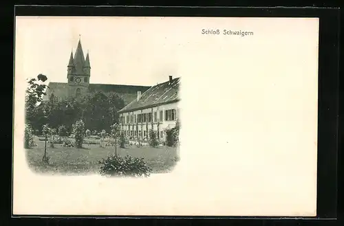 AK Schwaigern, Blick auf das Schloss
