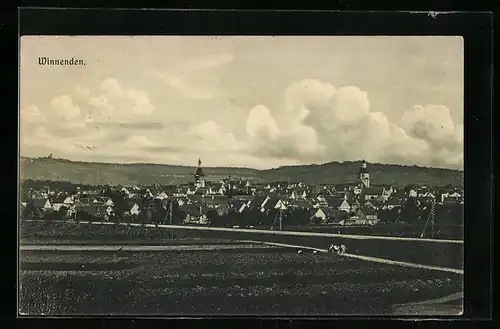 AK Winnenden, Ortsansicht bei Tag
