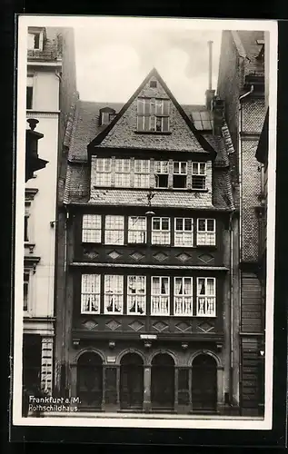 AK Frankfurt a. M., Am Rothschildhaus