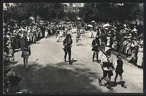 AK Solothurn, 13. Kant. Gesangsfest 1913