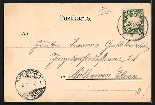 AK Starnbergersee, Westl. Seeufer mit Villa Almeida