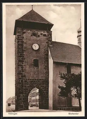 AK Villingen /Schwarzwald, Bickentor