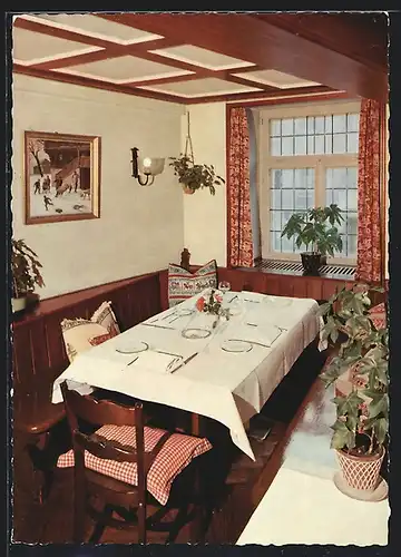 AK Villingen /Schwarzwald, Hotel Blume-Post