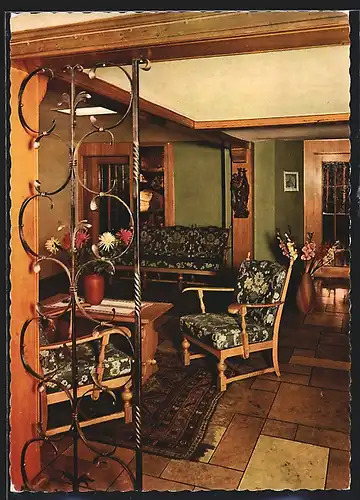 AK Villingen /Schwarzwald, Hotel Blume Post