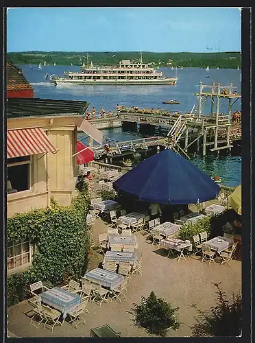 AK Starnberg, Undosa-Bad mit Seerestaurant