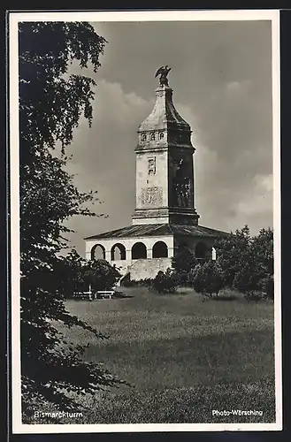 AK Starnberg /Starnberger See, Der Bismarckturm