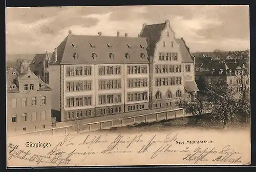 AK Göppingen, Neue Mädchenschule