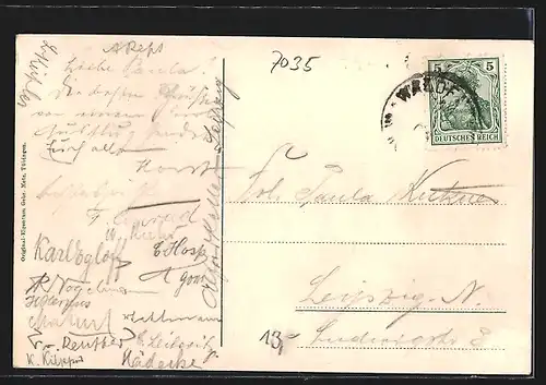 AK Waldenbuch, Gesamtansicht und Schloss