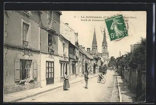 AK La Délivrande, Route de Cresseron
