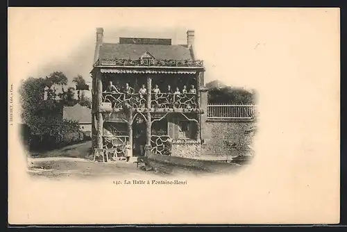AK Fontaine-Henri, La Halte à Fontaine-Henri