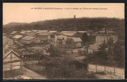 AK La Rivière-St-Sauveur, Vue d`ensemble de l`Usine des matières plastiques