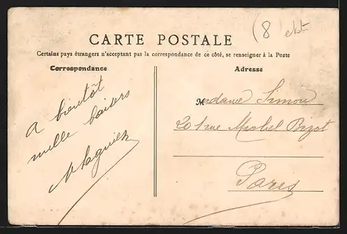 AK Langrune-sur-Mer, route de Courseulles, Kinder auf Strasse