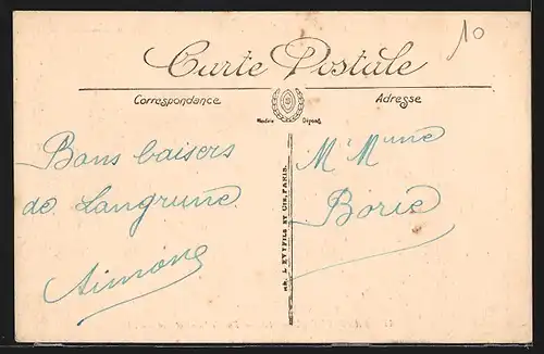 AK Langrune-sur-Mer, Rue de Saint-Aubin