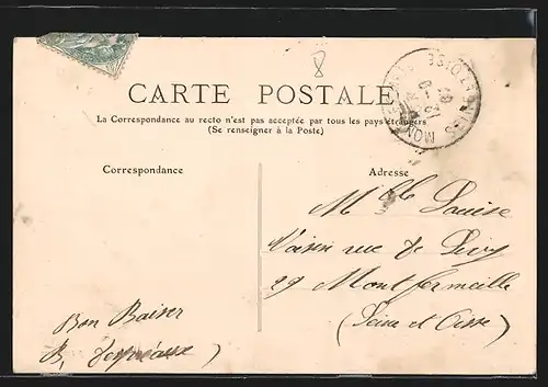 AK Isigny-sur-Mer, Le Pont et la Vallée de l`Aure