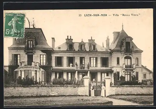 AK Lion-sur-Mer, Villa Bella Vista