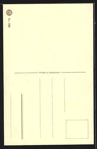Künstler-AK Catharina Klein: Ein Papagei sitzt auf einem Ast