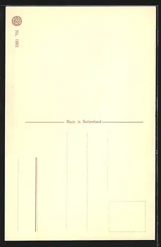 Künstler-AK Catharina Klein: Papagei an einem Fluss