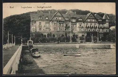 AK Kiel, Logierhaus, Seebadeanstalt