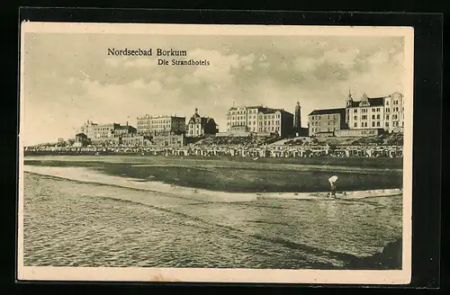 AK Borkum, Die Strandhotels
