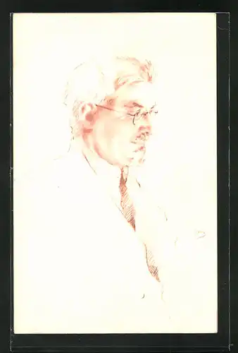 Künstler-AK Portrait Vico Necchi