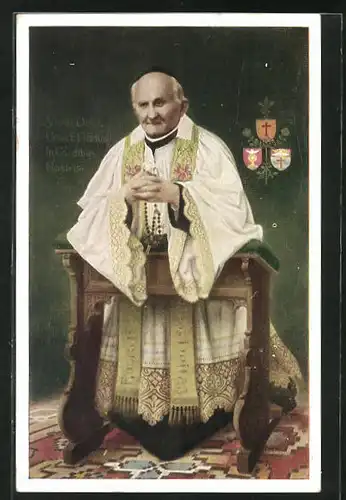 AK Geistlicher P. Arnold Jannssen im Portrait