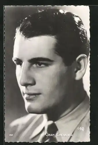 AK Schauspieler Jean Chevrier mit zurückgegeltem Haar
