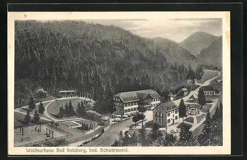 AK Bad Sulzburg / Bad Schwarzwald, Waldkurhaus