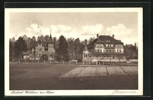 AK Klosterlausnitz, Kurhotel Waldhaus zur Köppe