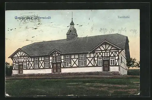 AK Wörrstadt, Ansicht der Turnhalle