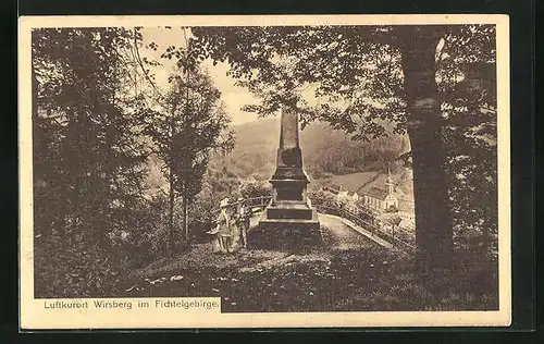 AK Wirsberg im Fichtelgebirge, Denkmal