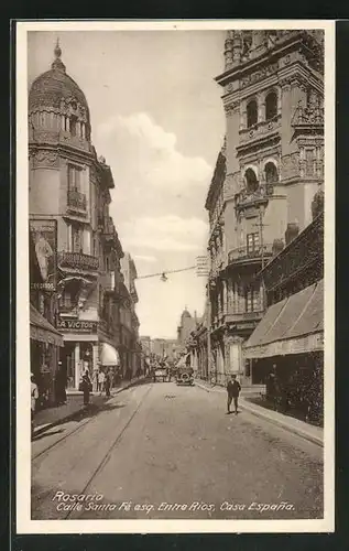 AK Rosario, Calle Santa Fé esq. Entre Rios, Casa Espana